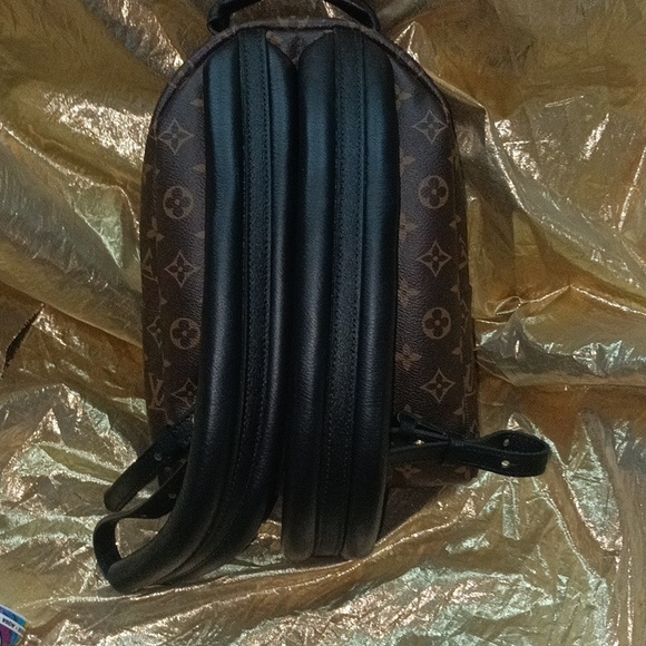 Louis Vuitton Vintage - Monogram Palm Springs PM Backpack - Brown - Canvas and L - Picture 5 of 6